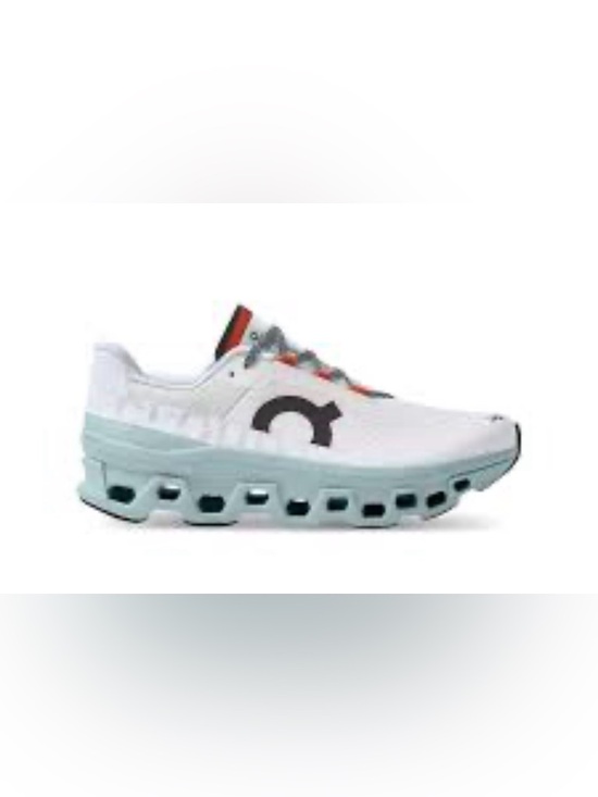 On Running Other - On Cloud Cloudmonster Men's Size 9.5 White Blue Running Shoes Max Cushion